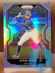 2021 Panini Prizm #117 Kyle Lewis Tier II Silver Prizm Seattle Mariners